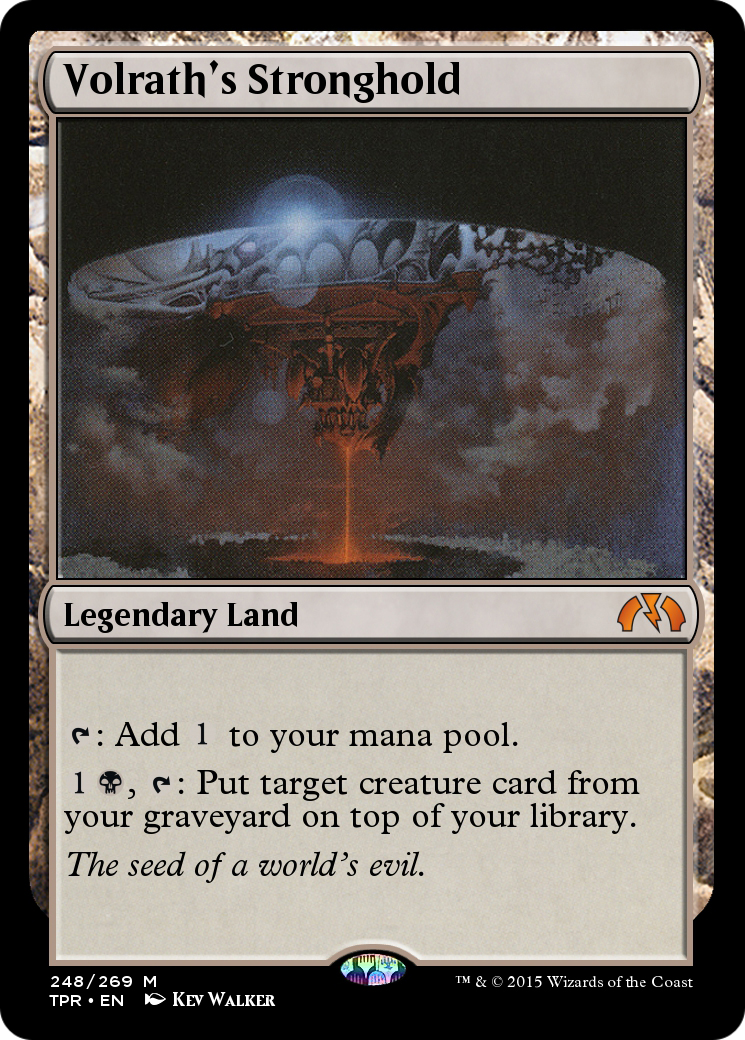 Image of Volrath's Stronghold (TPR-248) - Tempest Remastered Foil