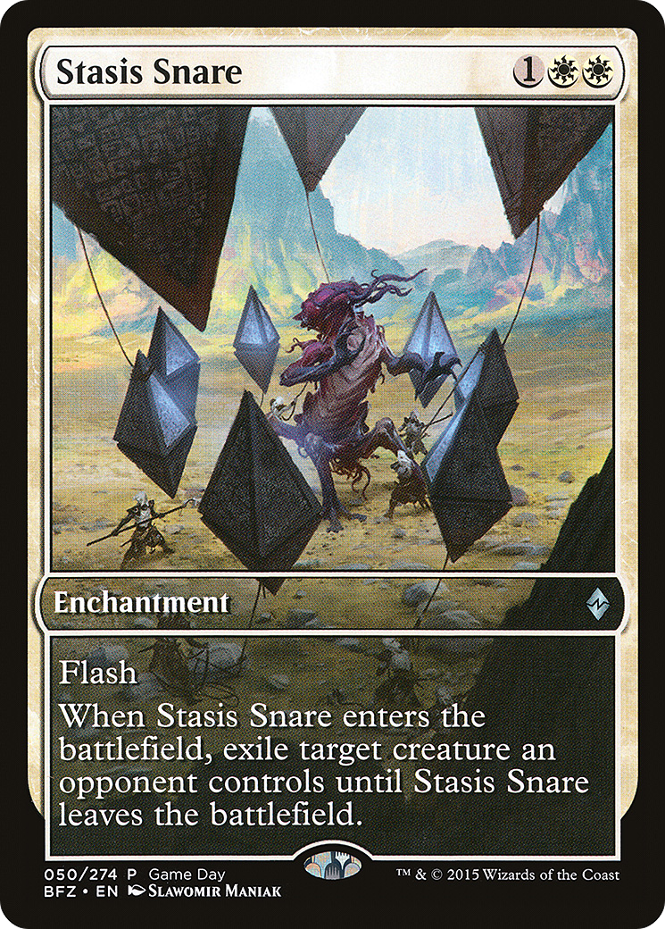 Image of Stasis Snare (GAME-050) - Battle for Zendikar Promos