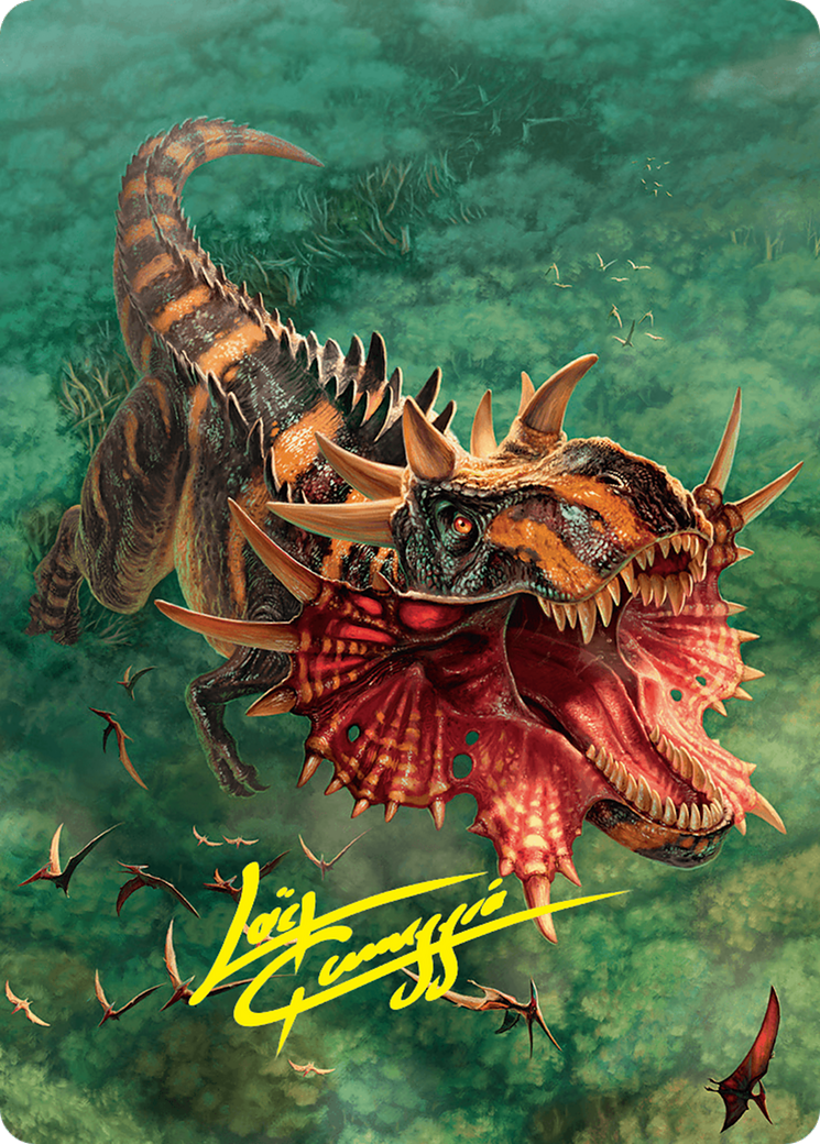 Image of Gigantosaurus // Gigantosaurus (AFDN-053) - Foundations Art Series (Borderless)