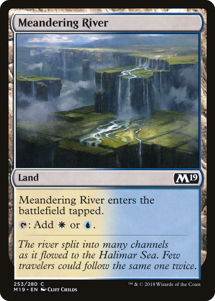 Image of Meandering River (M19-253) - Core Set 2019
