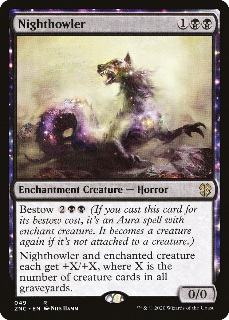 Image of Nighthowler (ZNC-049) - Zendikar Rising Commander: (enchantment)