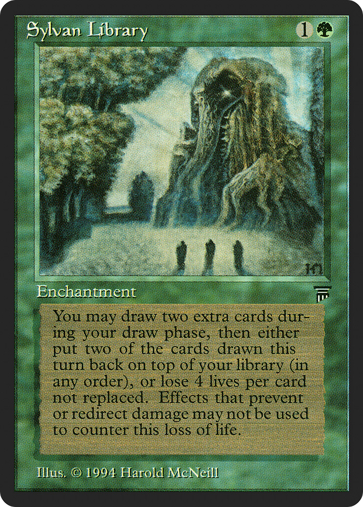 Image of Sylvan Library (LEG-) - Legends
