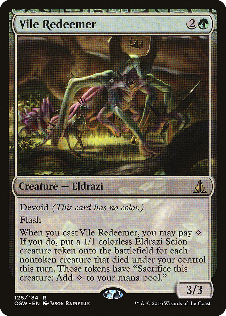 Image of Vile Redeemer (OGW-125) - Oath of the Gatewatch: (devoid)