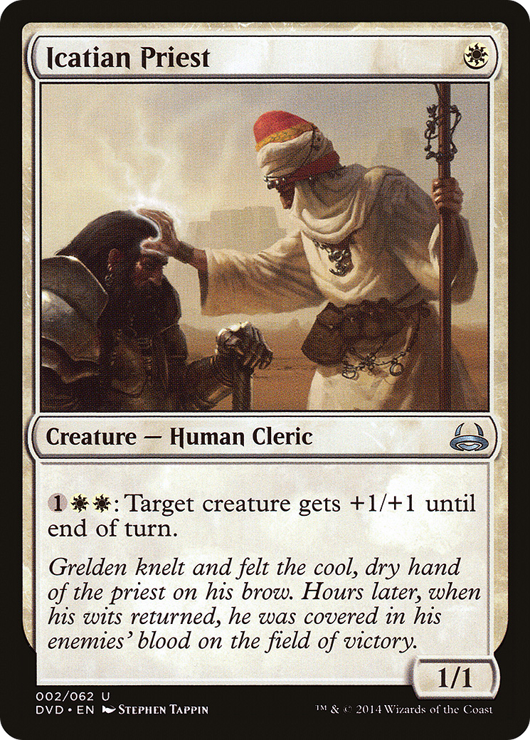 Image of Icatian Priest (DD3-002) - Duel Decks Anthology: Divine vs. Demonic