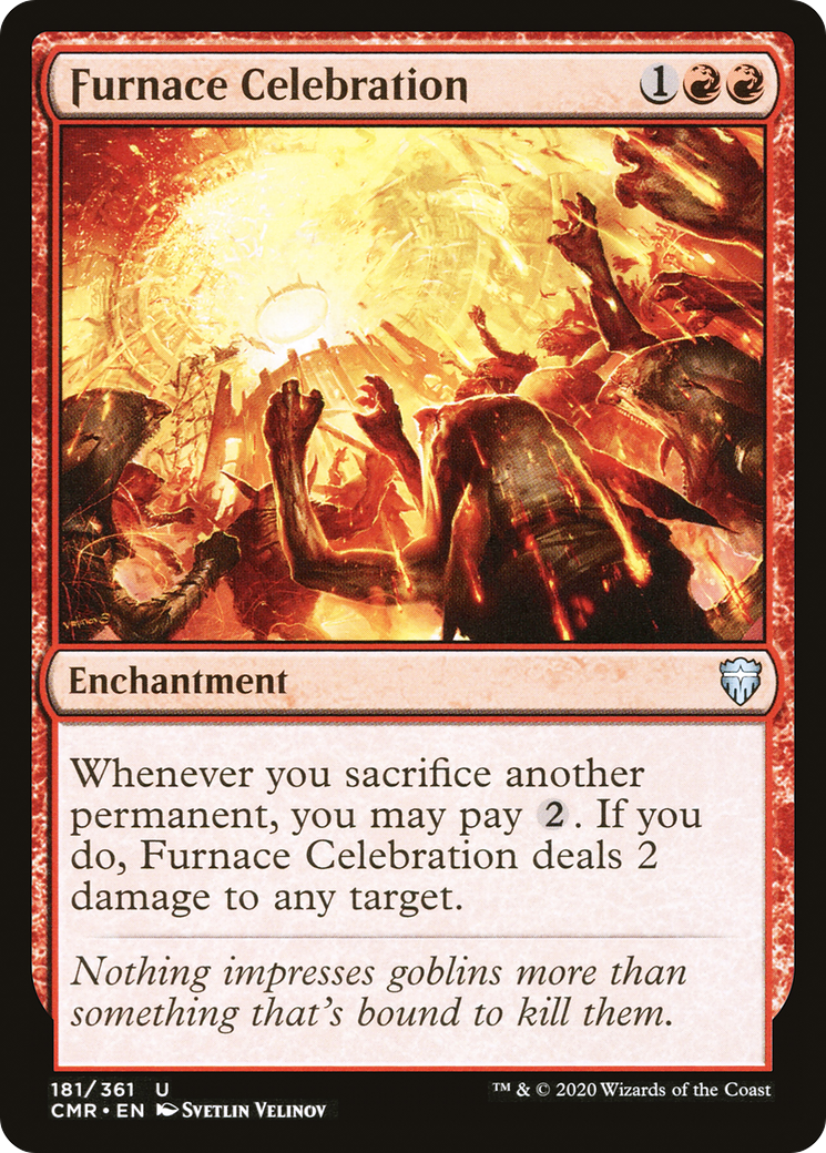 Image of Furnace Celebration (CMR-181) - Commander Legends