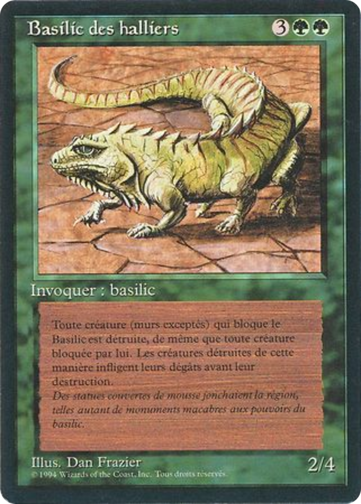 Image of Thicket Basilisk (FBB-) - Foreign Black Border