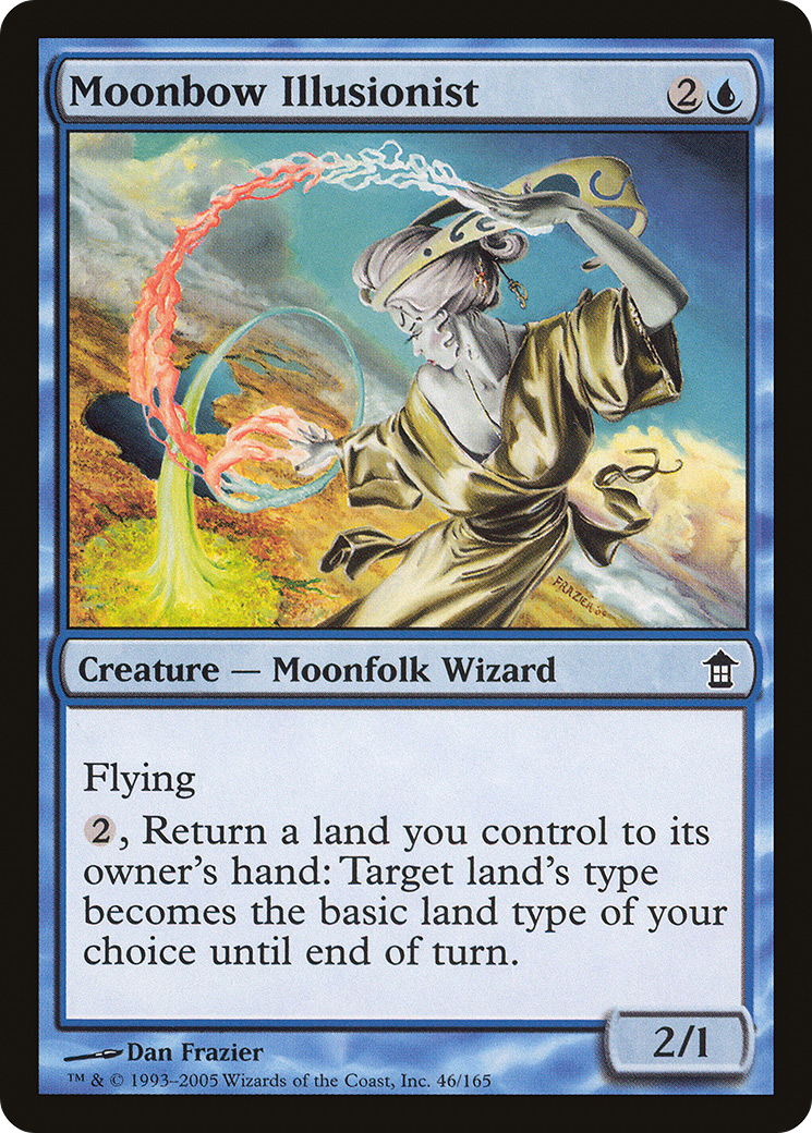 Image of Moonbow Illusionist (SOK-046) - Saviors of Kamigawa Foil