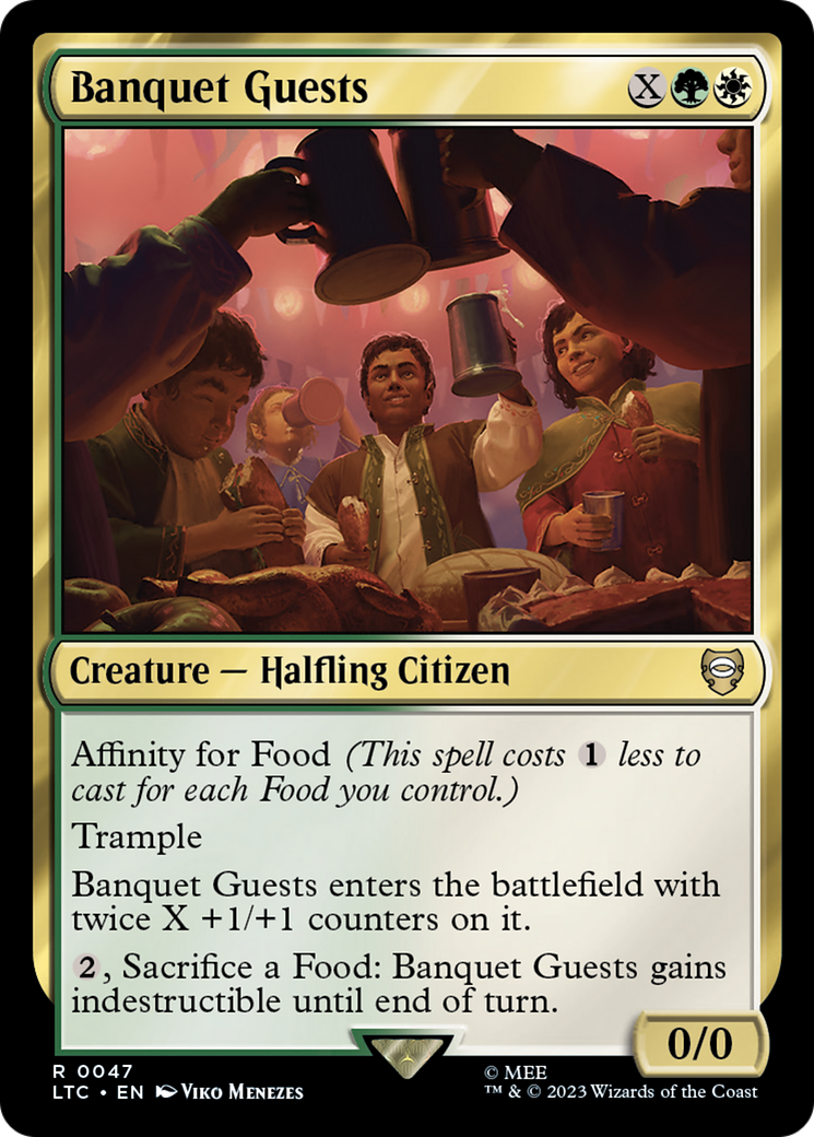 Image of Banquet Guests (LTC-047) - Tales of Middle-earth Commander