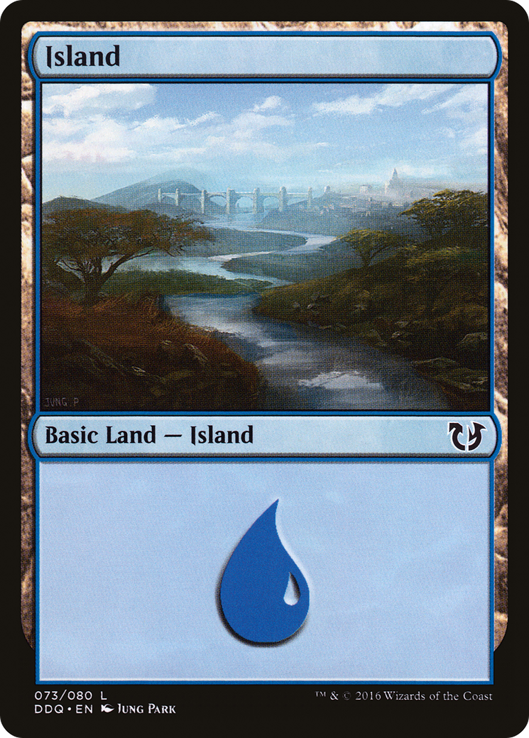 Image of Island (073) (DDQ-073) - Duel Decks: Blessed vs. Cursed
