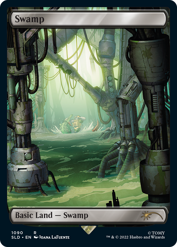 Image of Swamp (1090) (SLD-1090) - Secret Lair Drop