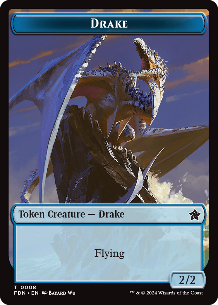 Image of Drake (TFDN-008) - Foundations Tokens Foil