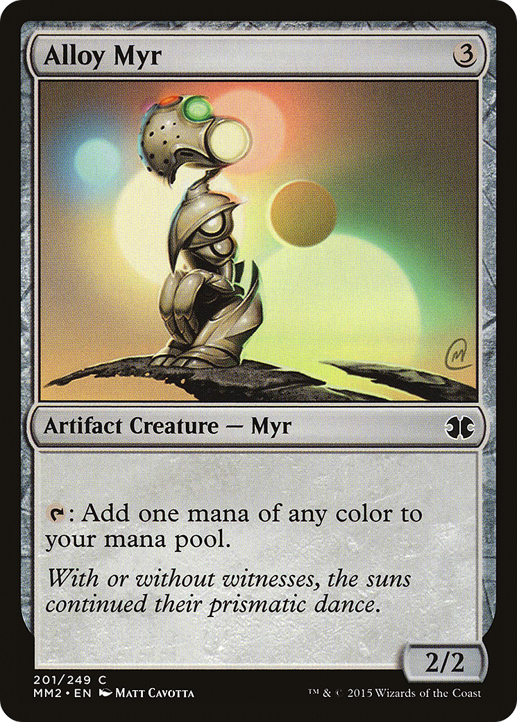 Image of Alloy Myr (MM2-201) - Modern Masters 2015 Foil