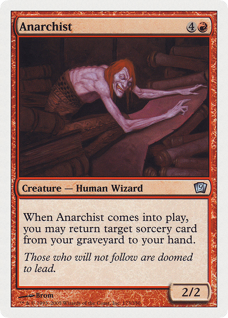 Image of Anarchist (9ED-173) - 9th Edition