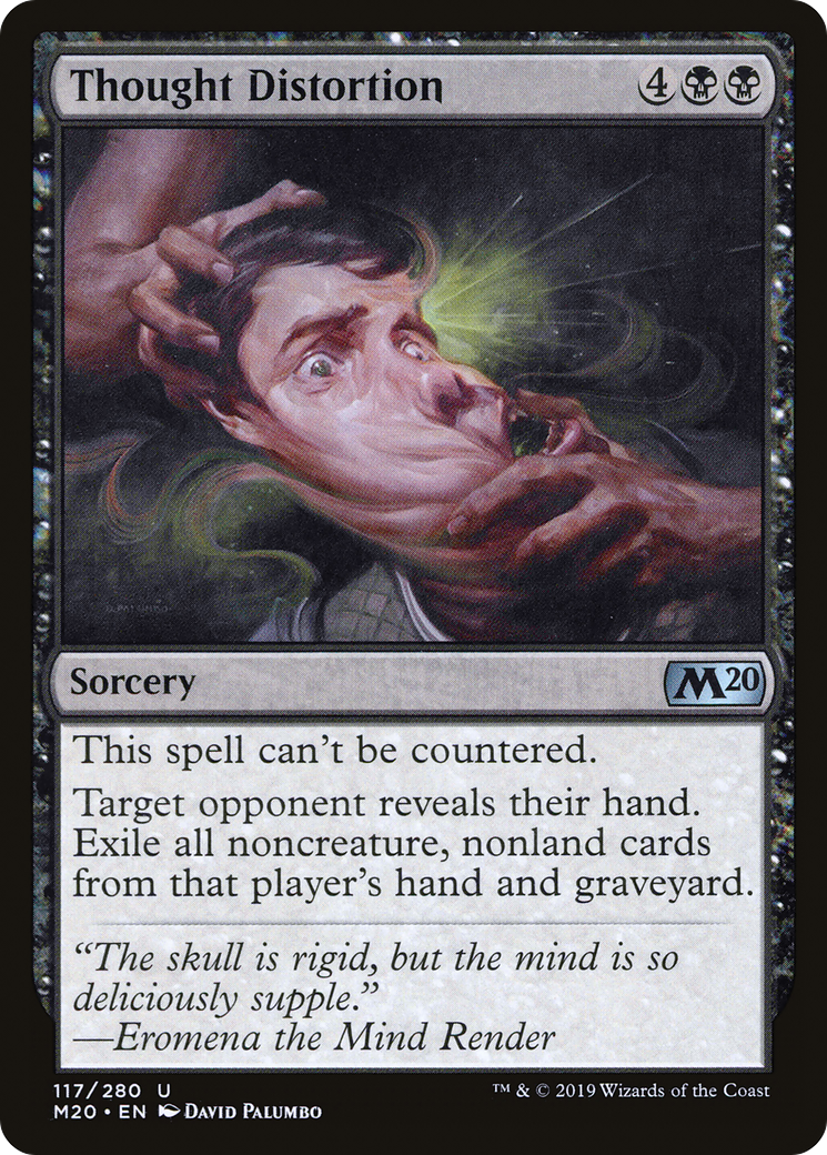 Image of Thought Distortion (M20-117) - Core Set 2020 Foil