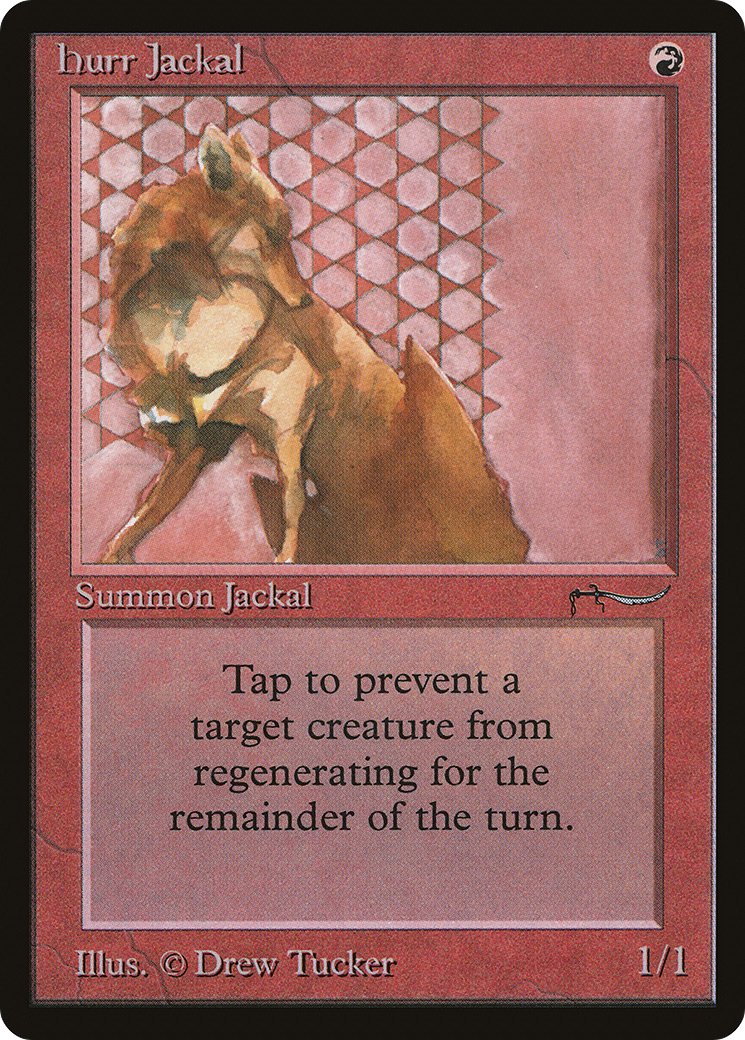 Image of Hurr Jackal (ARN-) - Arabian Nights