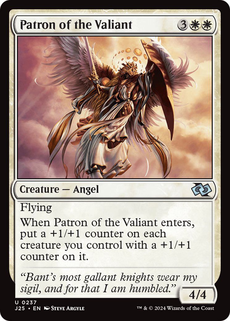 Image of Patron of the Valiant (J25-237) - Foundations Jumpstart