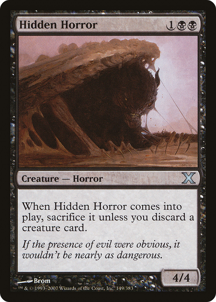 Image of Hidden Horror (10E-149) - Tenth Edition