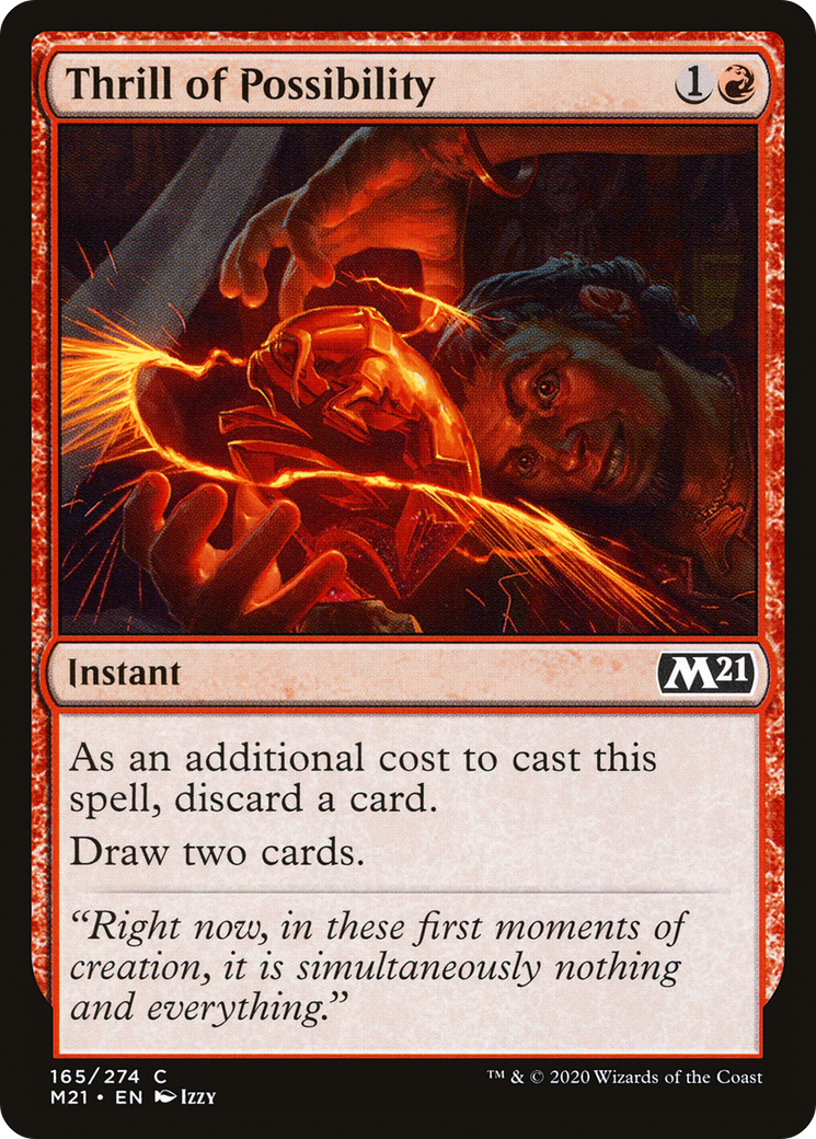 Image of Thrill of Possibility (M21-165) - Core Set 2021 Foil
