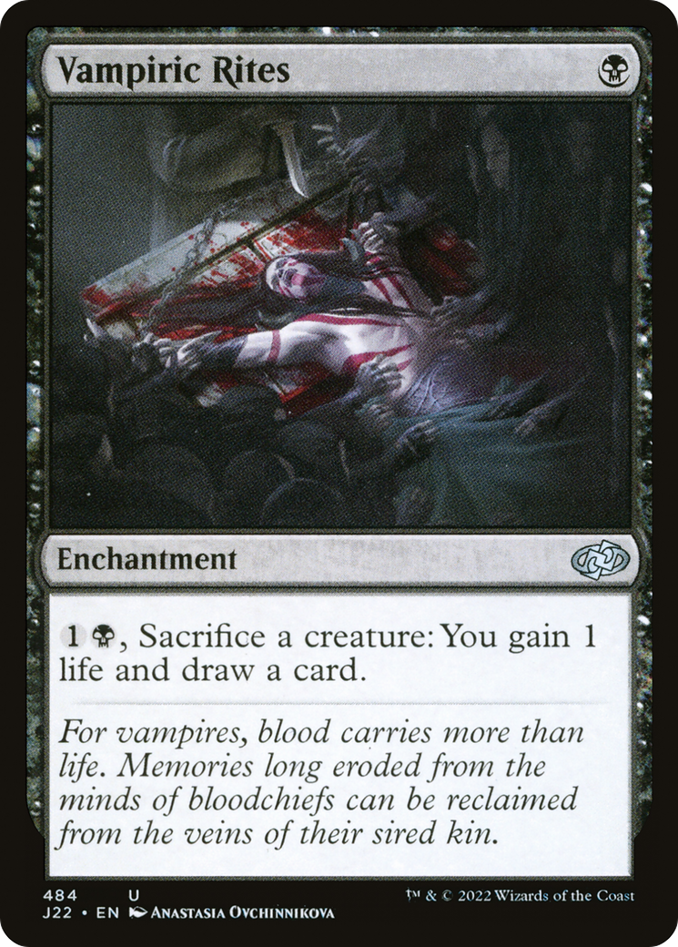 Image of Vampiric Rites (J22-484) - Jumpstart 2022