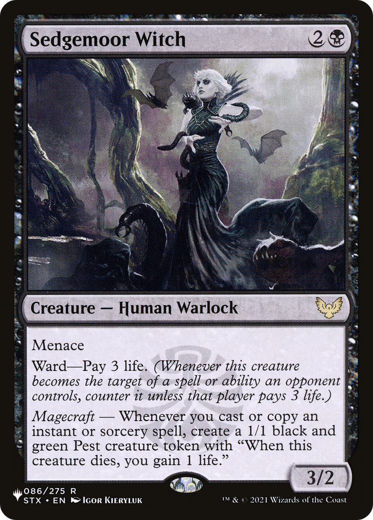 Image of Sedgemoor Witch (LIST-STX-86) - The List