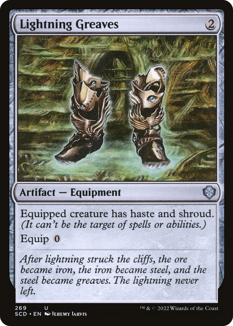 Image of Lightning Greaves (SCD-269) - Starter Commander Decks