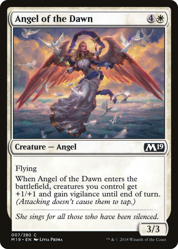 Image of Angel of the Dawn (M19-007) - Core Set 2019