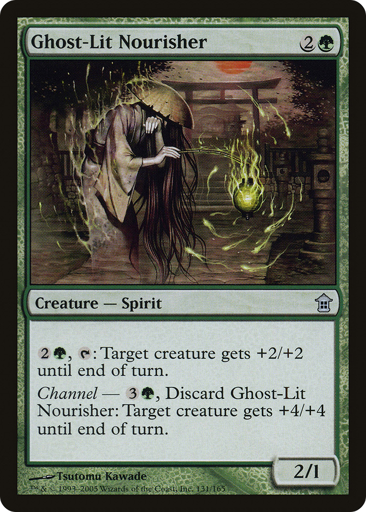 Image of Ghost-Lit Nourisher (SOK-131) - Saviors of Kamigawa Foil