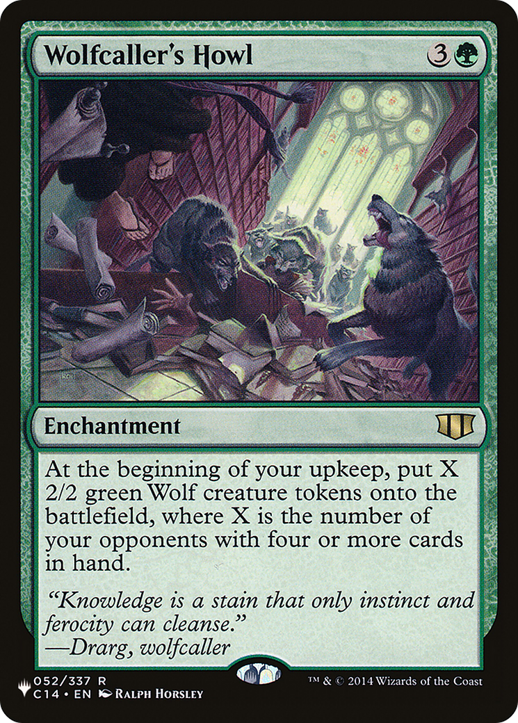Image of Wolfcaller's Howl (LIST-C14-52) - The List