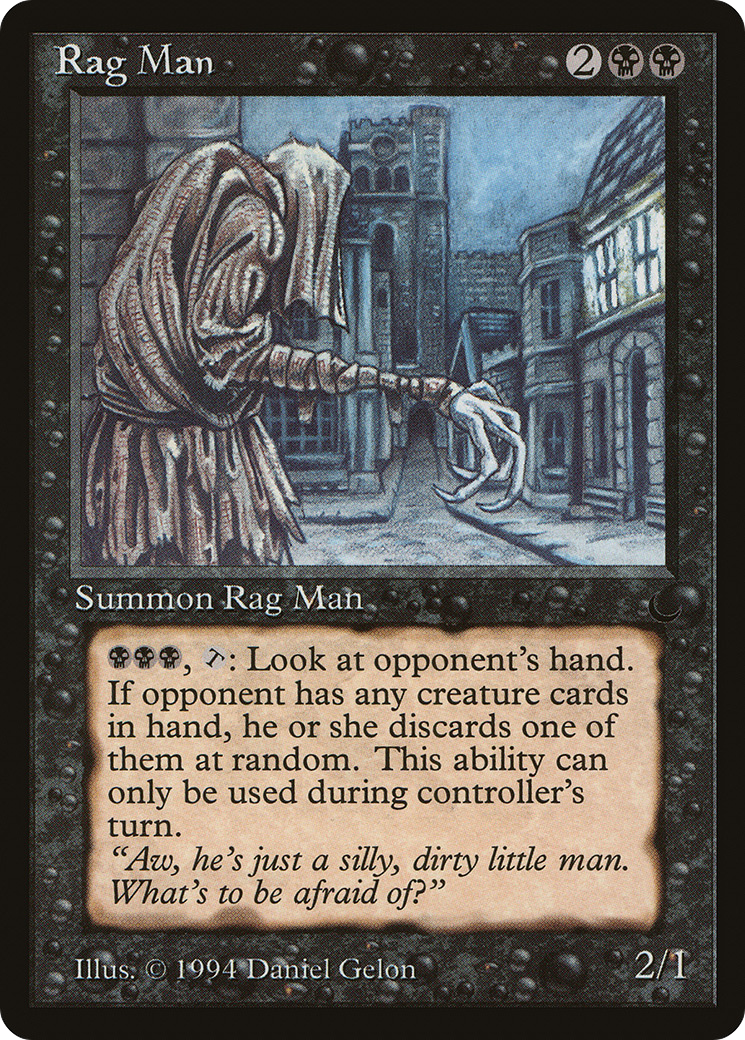 Image of Rag Man (DRK-) - The Dark