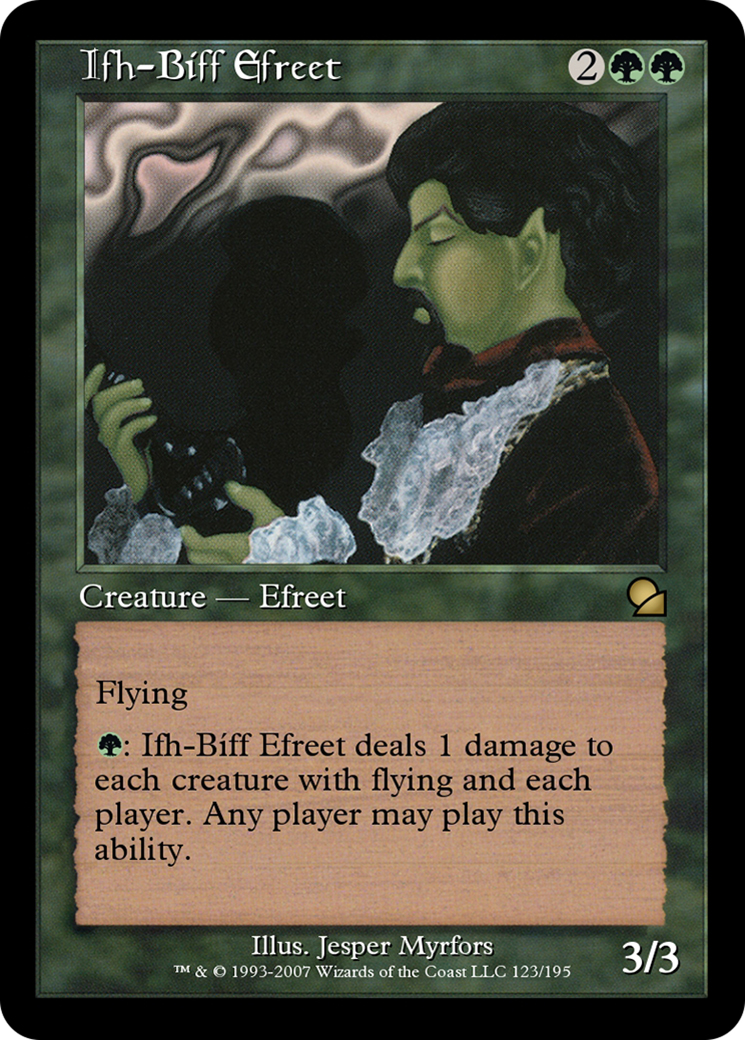 Image of Ifh-Bíff Efreet (ME1-123) - Masters Edition Foil