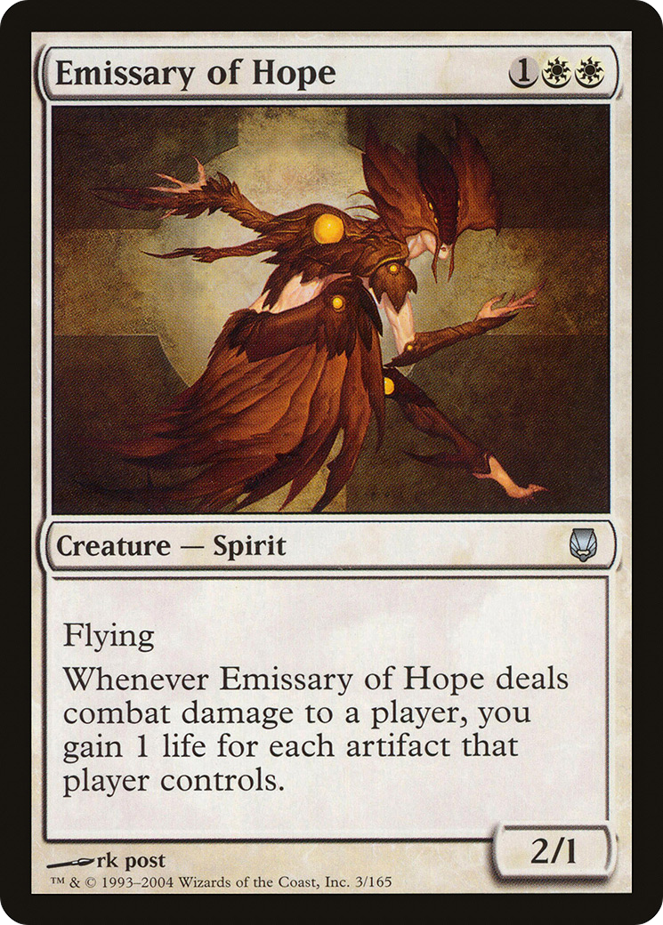 Image of Emissary of Hope (DST-003) - Darksteel