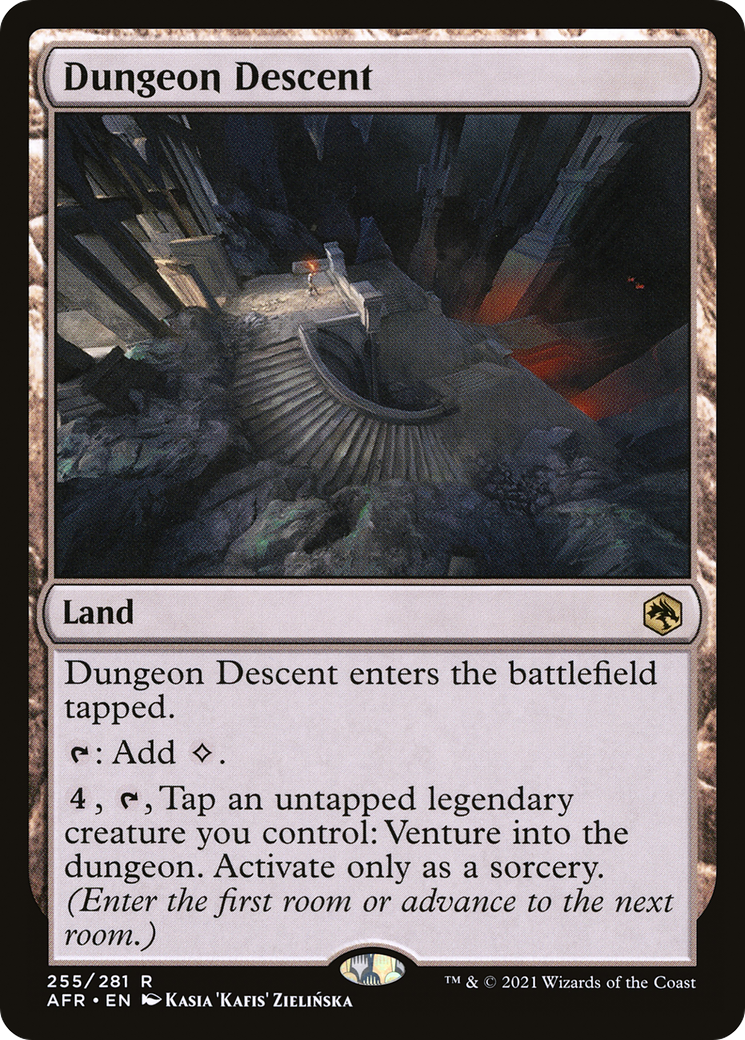 Image of Dungeon Descent (AFR-255) - Adventures in the Forgotten Realms