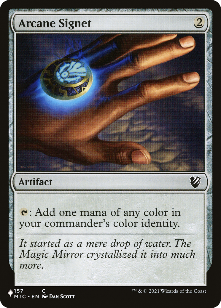 Image of Arcane Signet (MIC) (LIST-MIC-157) - The List