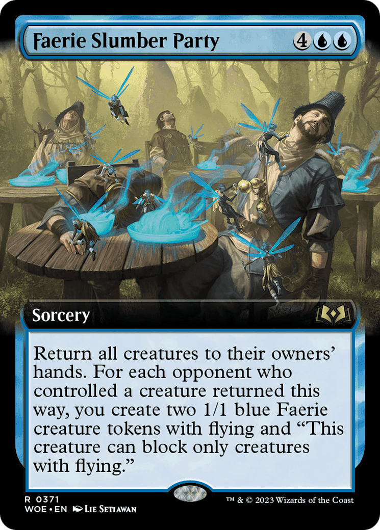 Image of Faerie Slumber Party (Extended Art) (WOE-371) - Wilds of Eldraine: (Extended Art)