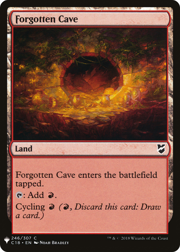 Image of Forgotten Cave (LIST-C18-246) - The List