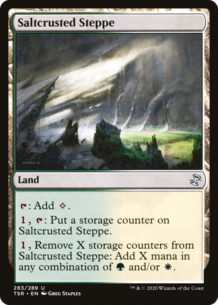 Image of Saltcrusted Steppe (TSR-283) - Time Spiral Remastered Foil
