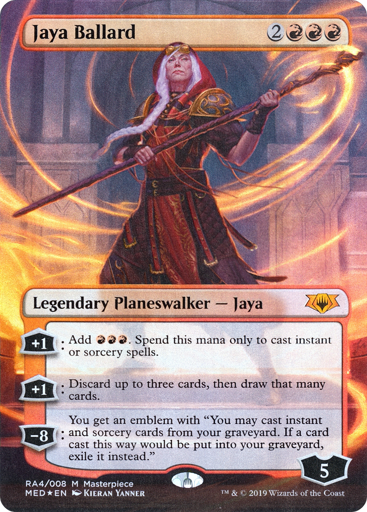 Image of Jaya Ballard (MED2-RA4) - Mythic Edition (Borderless) Foil