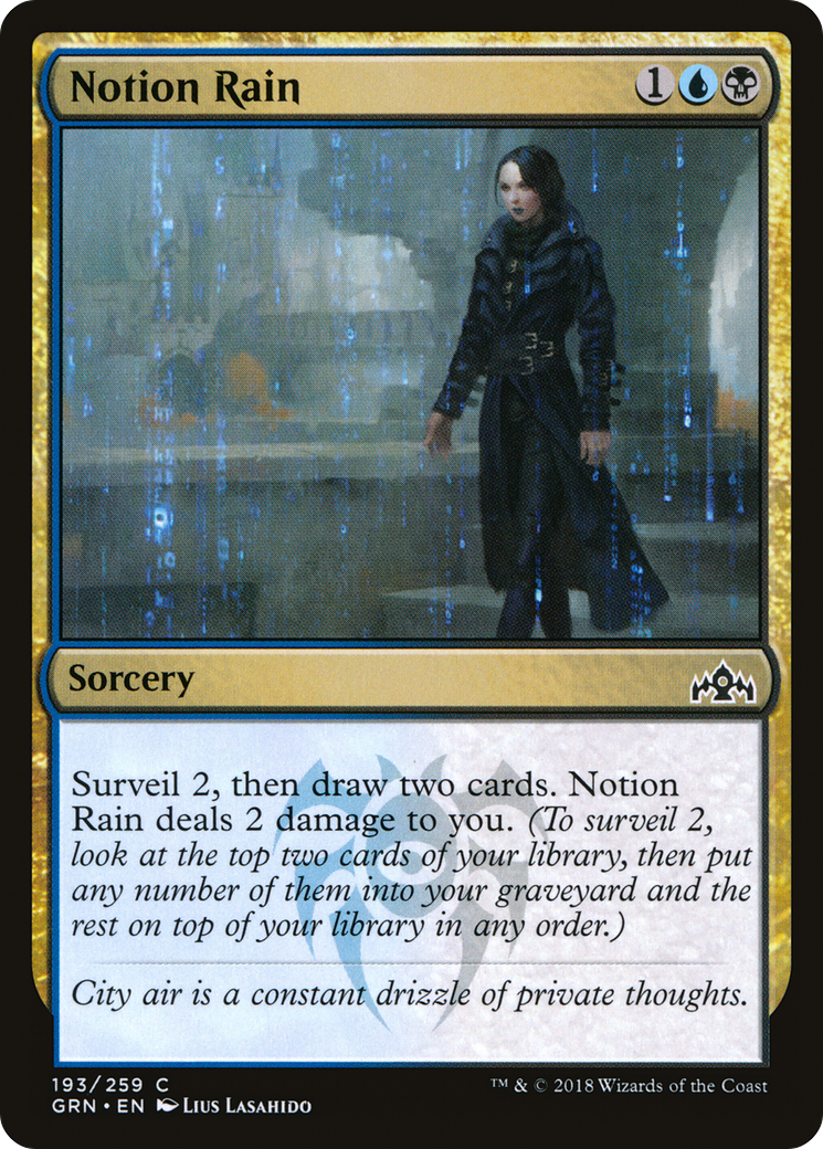Image of Notion Rain (GRN-193) - Guilds of Ravnica