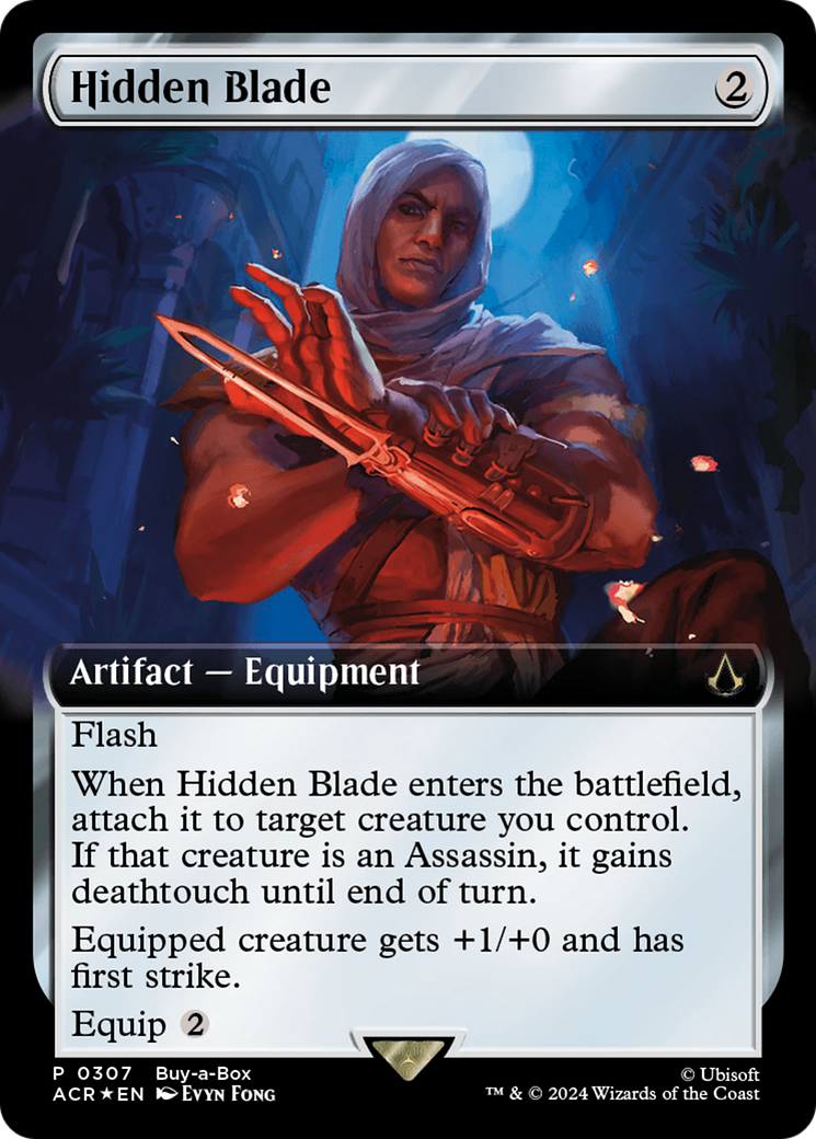 Image of Hidden Blade (Extended Art) (BABP-307) - Assassin's Creed: (Extended Art) Foil