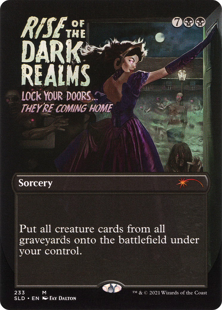 Image of Rise of the Dark Realms (SLD-233) - Secret Lair Drop (Borderless)