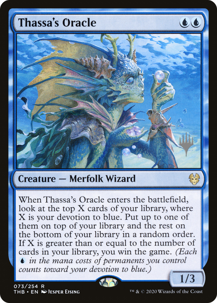 Image of Thassa's Oracle (PPTHB-073) - Theros Beyond Death Promos