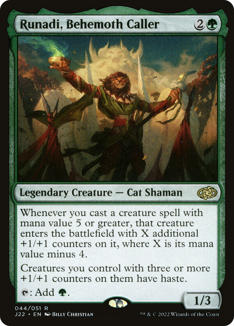 Image of Runadi, Behemoth Caller (J22-044) - Jumpstart 2022
