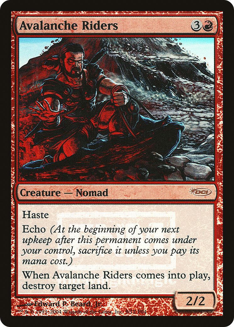 Image of Avalanche Riders (FNM-009) - Friday Night Magic 2004 Foil