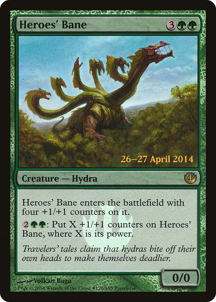 Image of Heroes' Bane (PRE-126) - Journey into Nyx Promos Foil