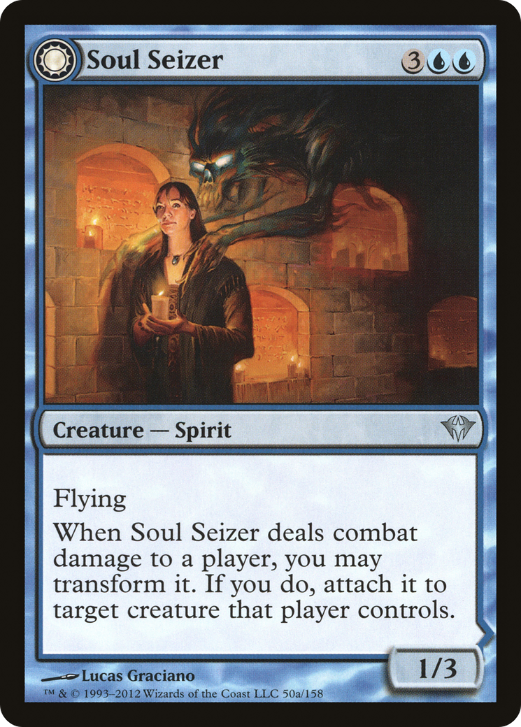 Image of Soul Seizer (DKA-050) - Dark Ascension: (Double Faced Transform) Foil