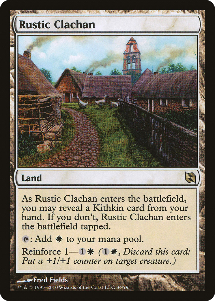 Image of Rustic Clachan (DDF-034) - Duel Decks: Elspeth vs. Tezzeret