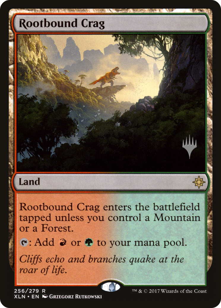 Image of Rootbound Crag (PPM20-256) - Ixalan Promos