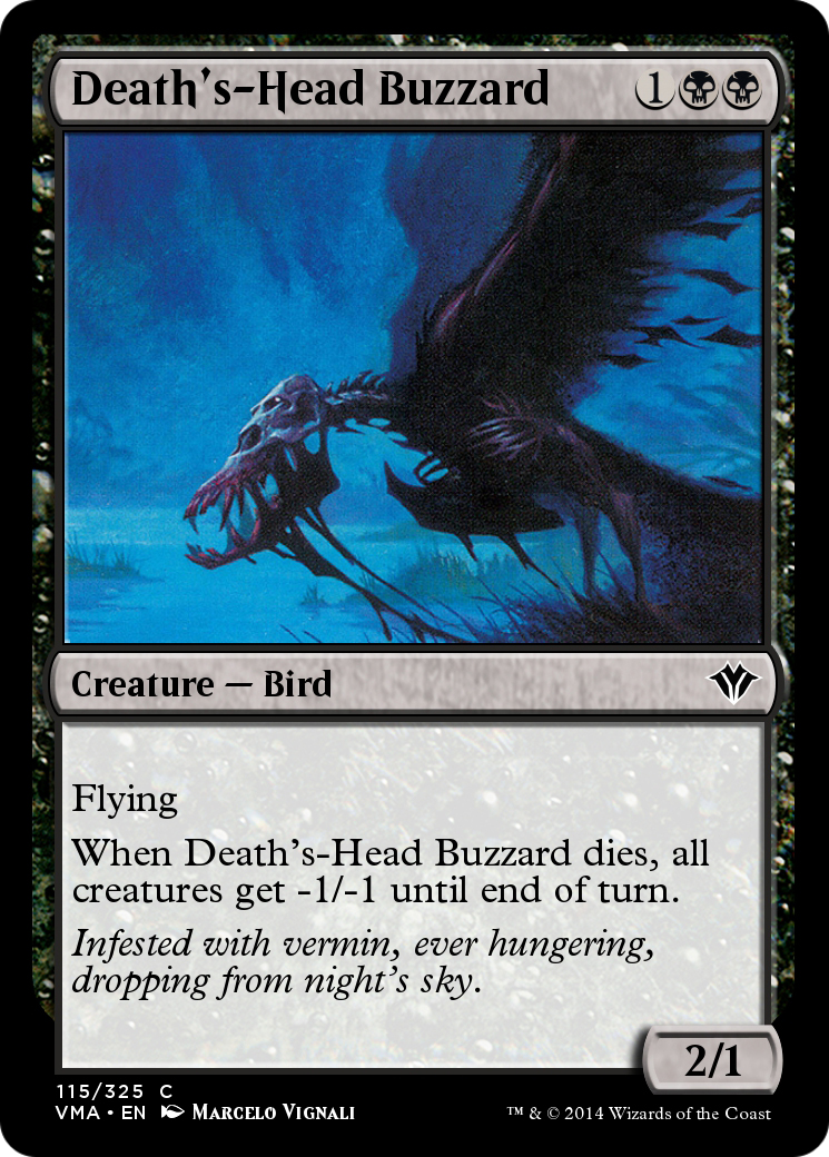 Image of Death's-Head Buzzard (VMA-115) - Vintage Masters Foil