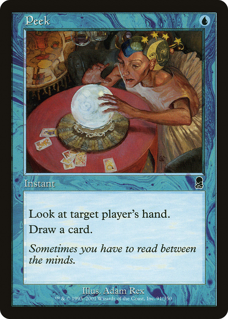 Image of Peek (ODY-091) - Odyssey Foil