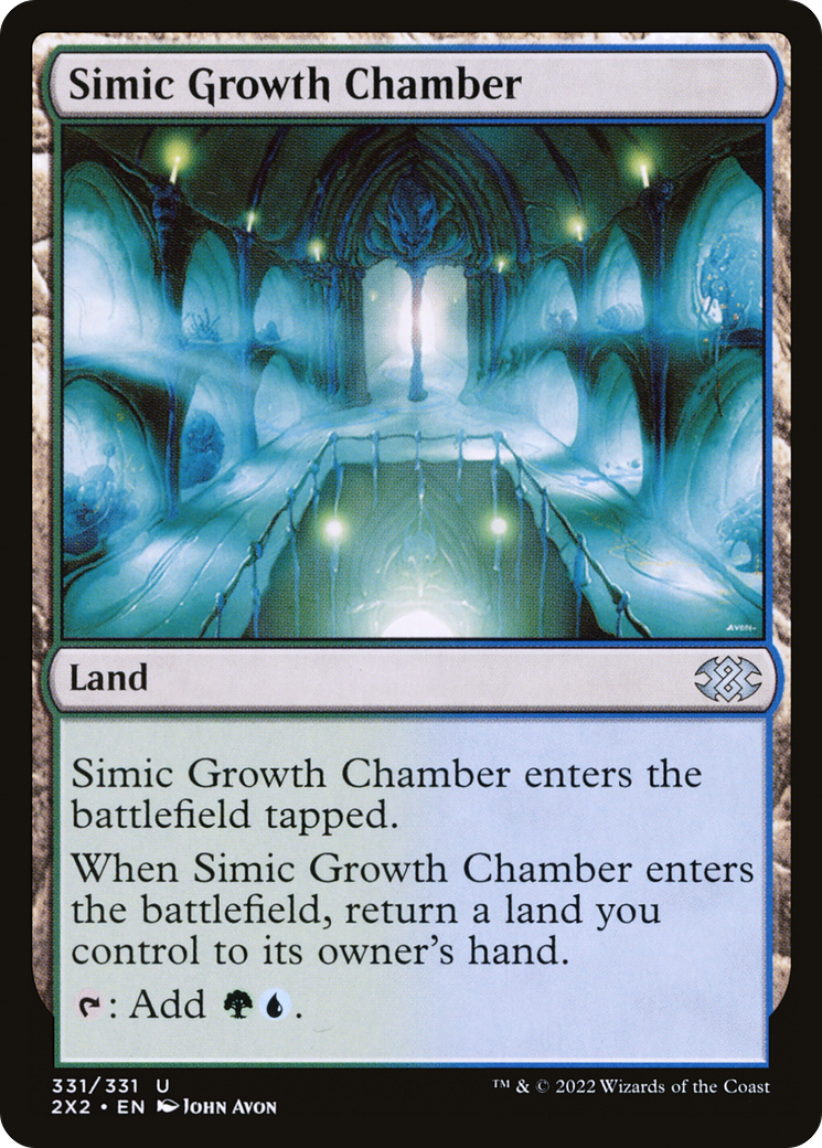 Image of Simic Growth Chamber (2X2-331) - Double Masters 2022 Foil